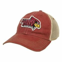 Best Sale 😀 College Hats & Caps Legacy Athletic Illinois State Redbirds Patch Hat 🥰