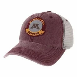 Cheap 💯 College Hats & Caps Legacy Athletic Minnesota Golden Gophers Bottom Banner Hat 🛒