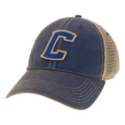 Cheap ❤️ College Hats & Caps Legacy Athletic Creighton Bluejays Patch Hat 😍