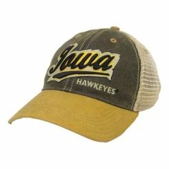Cheap 🥰 College Hats & Caps Legacy Athletic Iowa Hawkeyes Salutation Hat 🎁