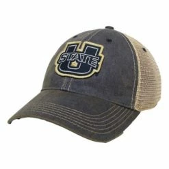 Buy 😉 College Hats & Caps Legacy Athletic Utah State Aggies Patch Hat 🛒