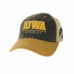 Cheapest 🌟 College Hats & Caps Legacy Athletic Iowa Hawkeyes Side Split Hat ⭐