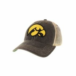 Cheap ❤️ College Hats & Caps Legacy Athletic Kids' Iowa Hawkeyes Old Favorite Hat ❤️
