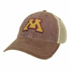Cheap ❤️ College Hats & Caps Legacy Athletic Minnesota Golden Gophers Patch Hat 🌟